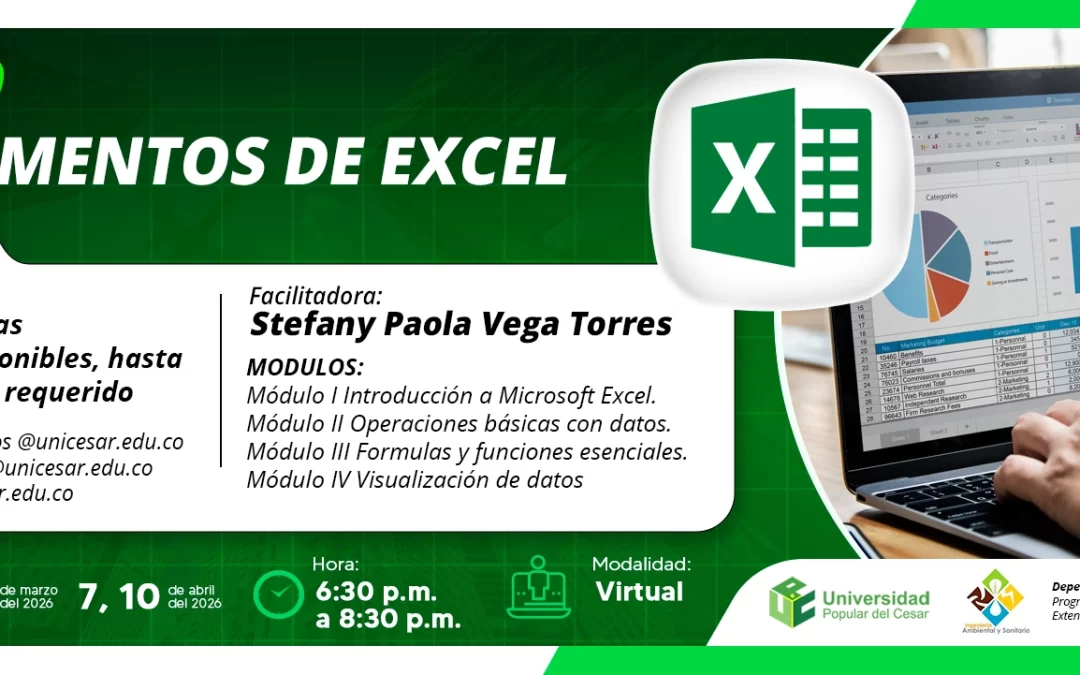 CURSO: FUNDAMENTOS DE EXCEL