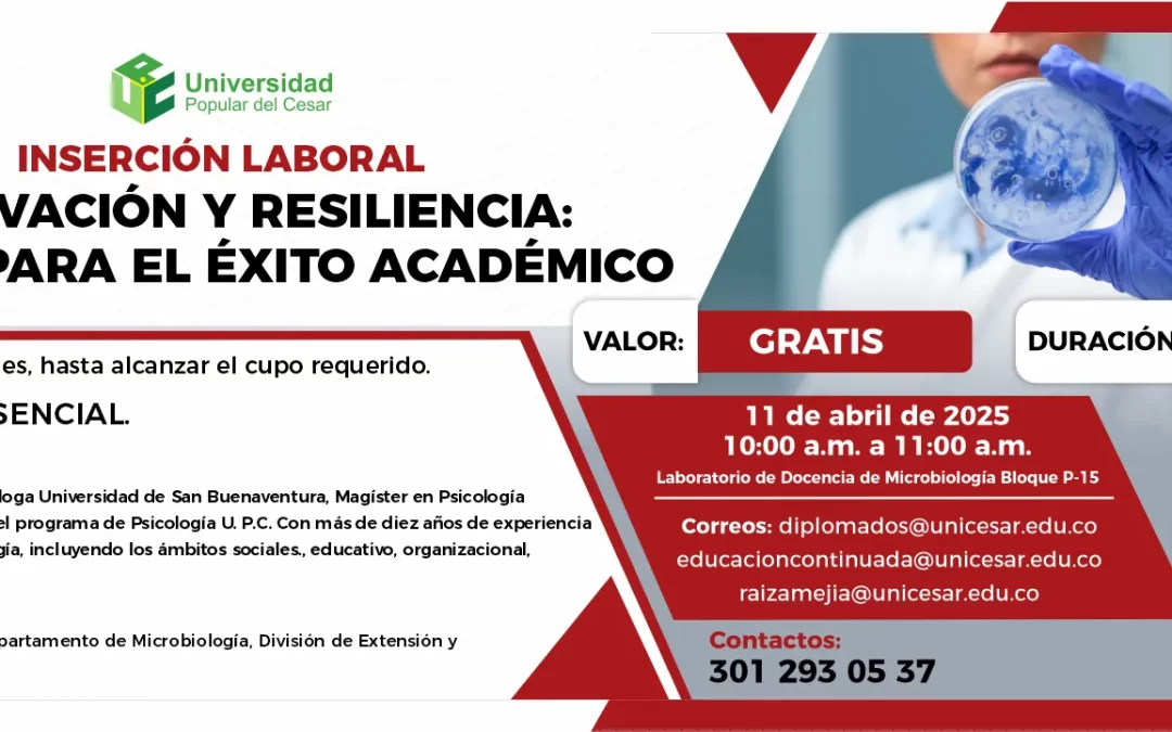 INSERCIÓN LABORAL: ”MOTIVACIÓN Y RESILIENCIA: CLAVES PARA EL ÉXITO ACADÉMICO”