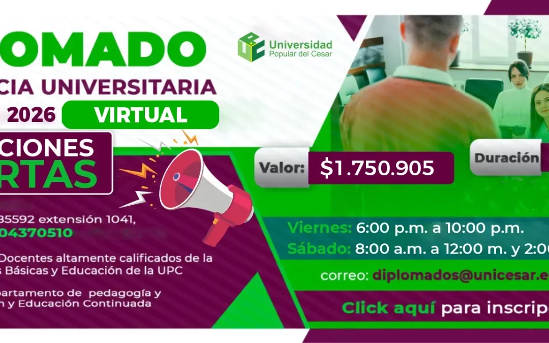 DIPLOMADO EN DOCENCIA UNIVERSITARIA (VIRTUAL)