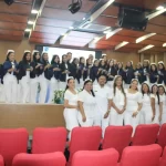 En ceremonia de Imposición de Símbolos estudiantes del programa de Enfermería de la UPC asumieron su compromiso con el cuidado de la vida
