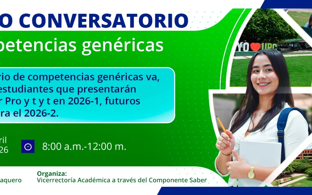 CUARTO CONVERSATORIO DE COMPETENCIAS GENÉRICAS