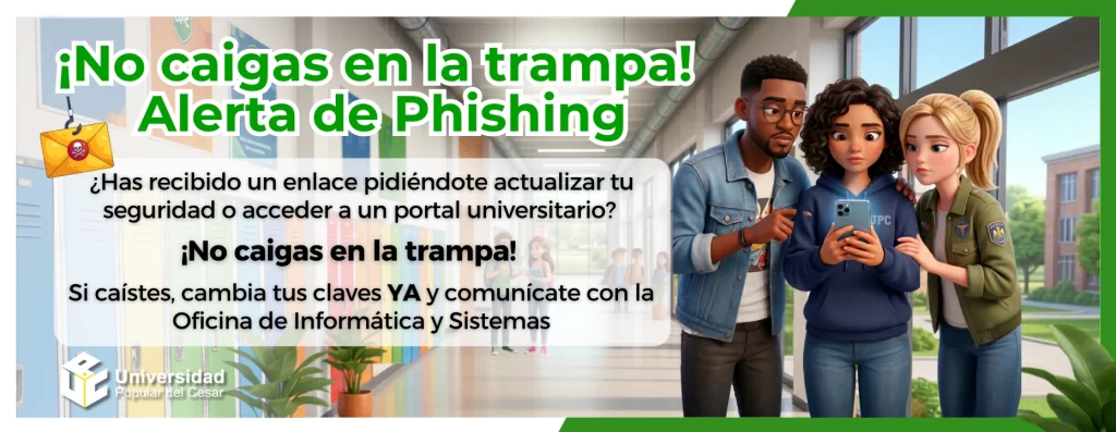 ¡No caigas en la trampa! Alerta de Phishing