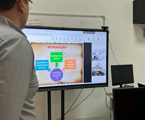 Desde Brasil, estudiantes del Programa de Ingeniería Agroindustrial recibieron Clase Aula Espejo