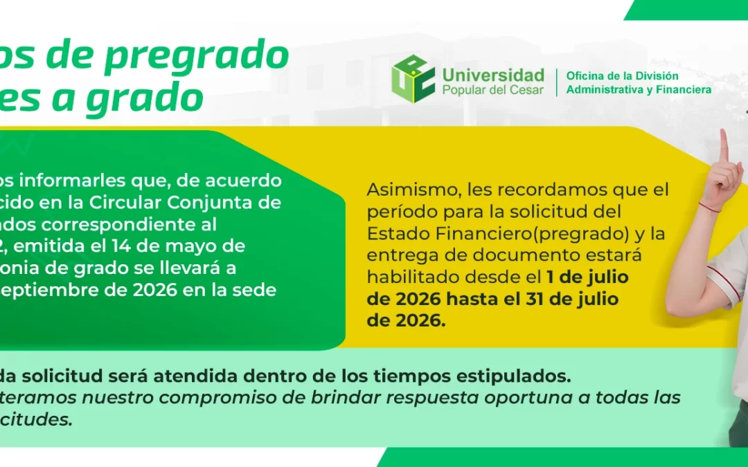 EGRESADOS DE PREGRADO ASPIRANTES A GRADO