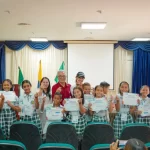 La UPC en alianza con Koica certificó a estudiantes de la I.E. Oswaldo Quintana Quintana en el Curso de Lengua y Cultura Coreana