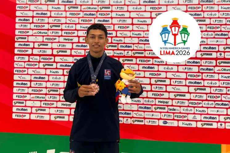 Estudiante de la UPC obtiene medalla de bronce en los IV FISU America Games Lima 2026