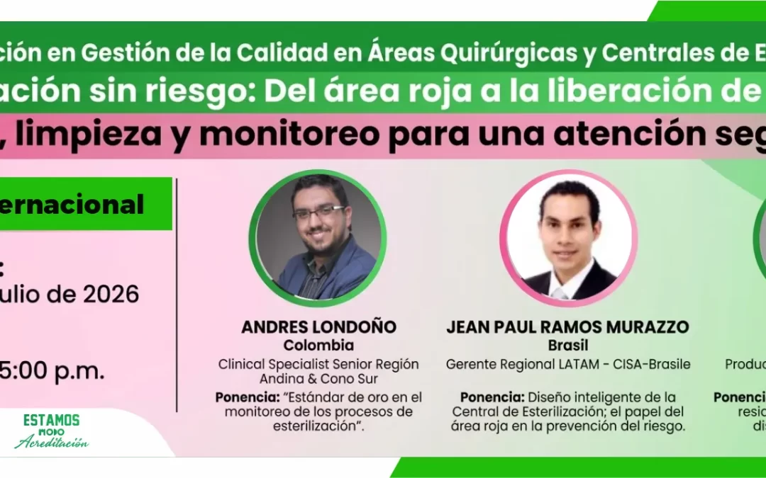 ESTERILIZACIÓN SIN RIESGO: DEL ÁREA ROJA A LA LIBERACIÓN DE LA CARGA. «DISEÑO, LIMPIEZA Y MONITOREO PARA UNA ATENCIÓN SEGURA»