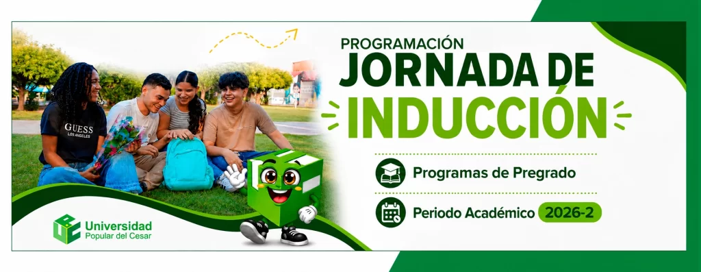 Programaciรณn jornada de inducciรณn programas de pregrado