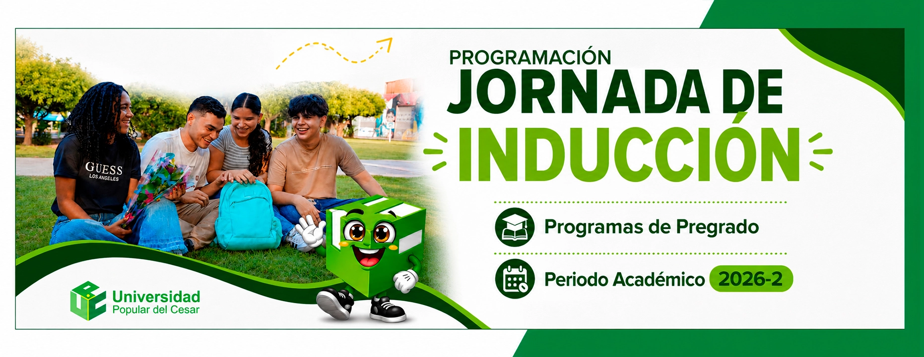 Programación jornada de inducción programas de pregrado