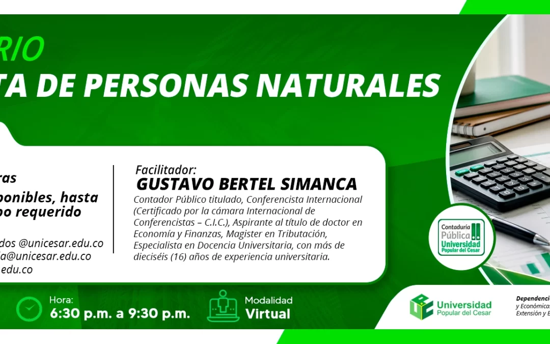 SEMINARIO DE RENTA DE PERSONAS NATURALES