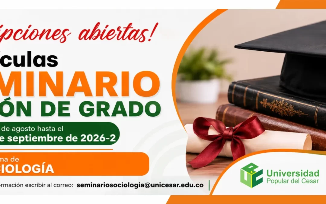 MATRÍCULAS SEMINARIO OPCIÓN DE GRADO