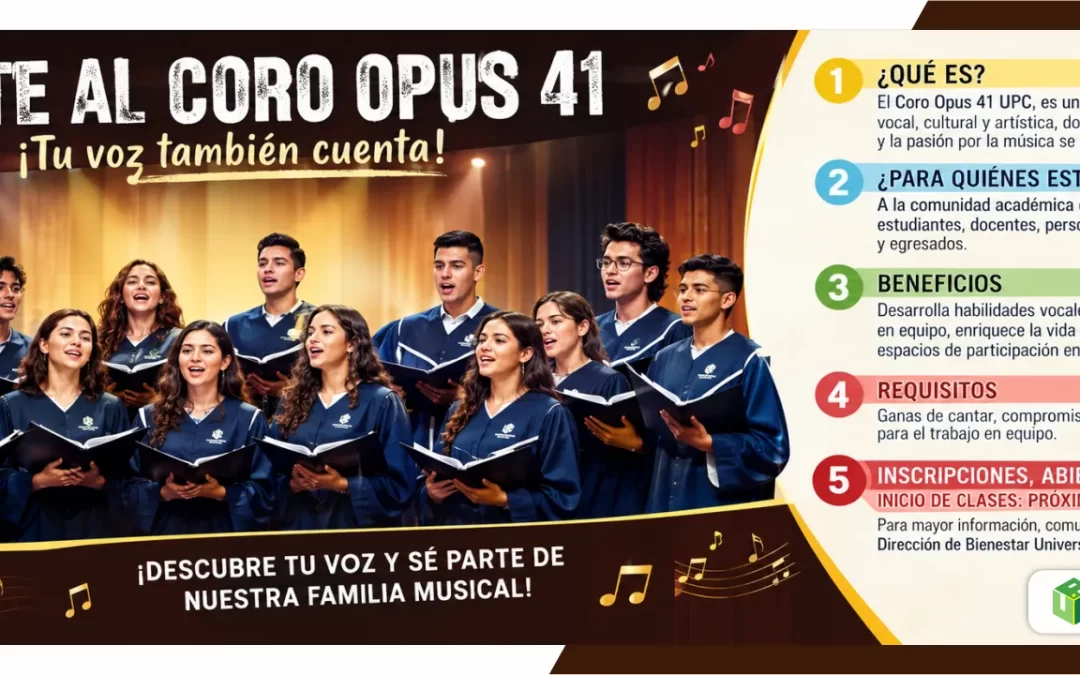 ÚNETE AL CORO OPUS 41