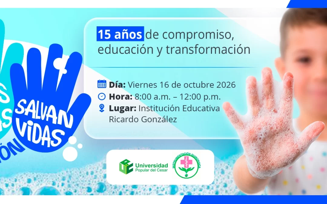 MANOS LIMPIAS SALVAN VIDAS XV VERSIÓN