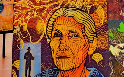 Artista visual expone su obra homenaje a Rafael Escalona en Facultad de Bellas Artes de la UPC
