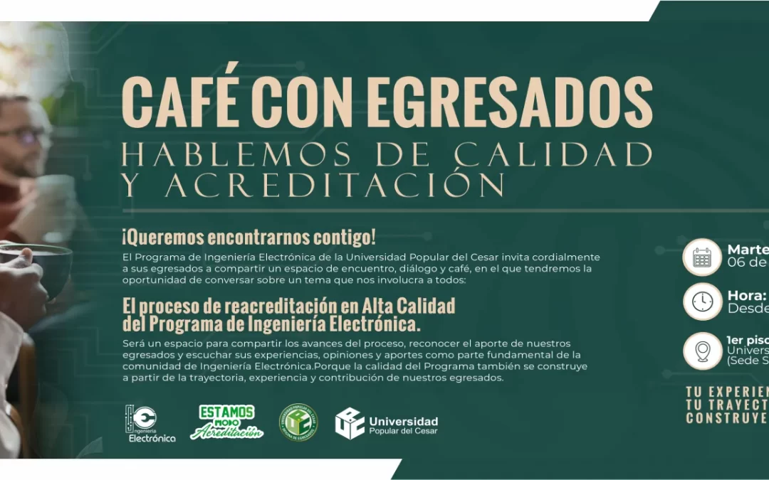 CAFÉ CON EGRESADOS: HABLEMOS DE CALIDAD Y ACREDITACIÓN