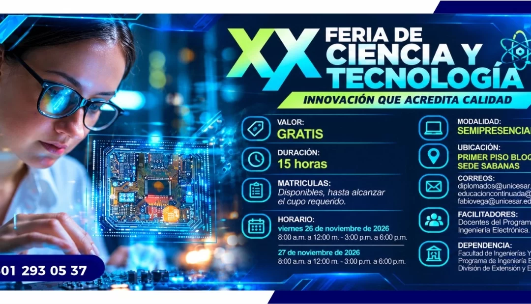 XX FERIA DE CIENCIA Y TECNOLOGÍA INNOVACIÓN QUE ACREDITA CALIDAD